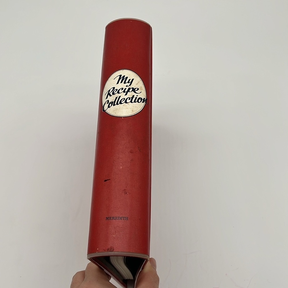 Vintage Better Homes & Gardens Red My Recipe Collection Organizer - Picture 2 of 5
